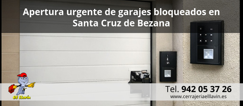 Apertura urgente de garajes bloqueados en Santa Cruz de Bezana