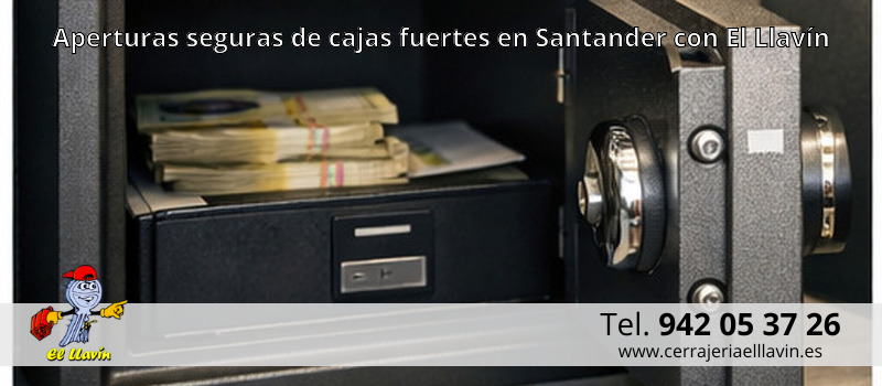Aperturas seguras de cajas fuertes en Santander con El Llavín